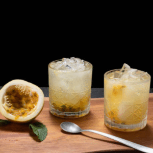 Receita de Caipirinha de maracujá