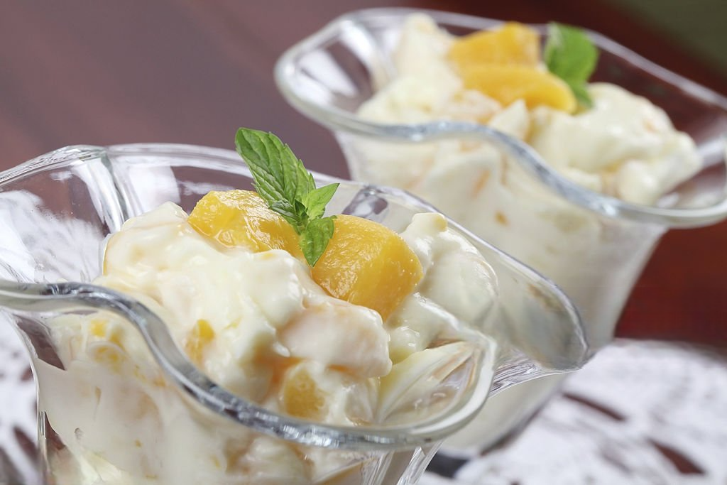 Receita de Pavê de pêssego especial