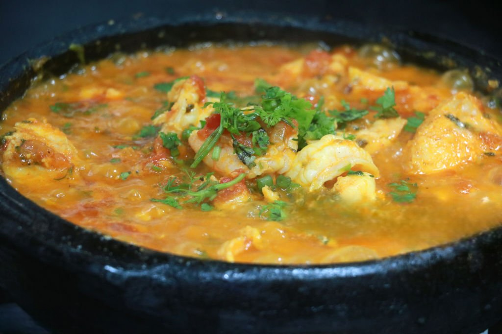 Receita de Bobó de camarão
